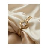 KLISHE Butik Kadın Çelik Saat Gold Vintage Saat – Lüks, Şık & Zarif Tasarım | Old Money, Limited Editon 2026