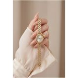KLISHE Butik Valentin Kadın Çelik Saat Gold Renk Kalp Charm Detaylı Vintage Oval Kasa Old Money Zarif Şık Lüks Kadın Kol Saati | Limited Edition 2026