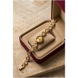 KLISHE Luxury Pearl Kadın Çelik Saat Gold Renk İnci Detaylı Oval Kasa | Old Money Lüks Saat | Premium Kadın Kol Saati | Özel Deri Lüks Kutulu 2026