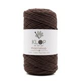 KLOP Premium Pamuk Zincir Makrome İpi 2mm 145 m 200 Gram Koton Çanta Supla İpi Acı Kahve