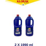 Klorak 2 Adet 1990 ml Kireç Sökücü - 2 lt