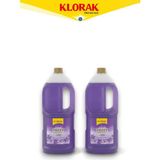 Klorak Lilyum Yüzey Temizleyici 1970 ml 2 Adet - Beyaz