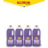Klorak Lilyum Yüzey Temizleyici 1970 ml 4 Adet - Mor