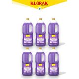 Klorak Lilyum Yüzey Temizleyici 1970 ml 6 Adet - Mor