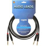 Klotz Key Master Mono Patch Klavye Kablosu 6m 2xTS Jack - 2xTS Jack