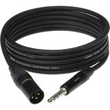 Klotz M1 MY206 TRS x Male XLR Neutrik Uçlu Siyah 10mt Balanslı Kablo