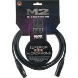 Klotz M2 MC2000 Mikrofon Kablosu Siyah 2m XLR NEUTRIK Uçlu