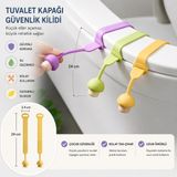 Klozet Kapağı Açma Aparatı Hijyenik - 001-Renkli