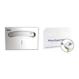 Klozet Kapak Ortusu+Palex Celik Klozet Kapak Ortu Dispenseri Ikili Set-3802-2
