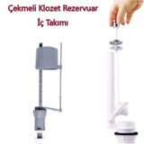 Klozet Sifon ÇEKMELİ Rezervuar İç Takım Su Tasarruflu Seramik