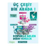 Klozet Wc Temizleyici Set, Her Kutuda 4 Paket, Lavanta, Okyanus, Pop Pink