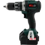 Klpro KLDM18BH-50 18Volt/5.0Ah Li-İon Çift Akülü Kömürsüz Profesyonel Darbeli Matkap