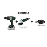 KLPRO Klpro Set-9 (şarjli Darbeli Vidalama/matkap+850 W 115 Mm Elektrikli Avuç Taşlama)