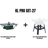 Klpro Set-27 (Klpro 2000W 254Mm Tezgah Testere Klttg250+Tezgah Testere Ayağı)
