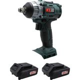 Klss18b-20 18Volt/2.0Ah Li-İon Çift Akülü Kömürsüz Prof. Şarjlı Somun Sıkma Makinesi