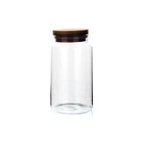 KLT Yv Boğumlu 800 ml Ahşap Kapaklı Kavanoz