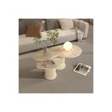 klubeconcept ARYA YUVARLAK BOHEM AYAKLI ORTA SEHPA VE YAN SEHPA % 100 MDF
