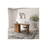 klubeconcept Bohem %100 MDF Oval Tasarım Ofis ve Çalışma Masası 120 cm