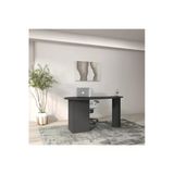 Klubeconcept Bohem %100 Mdf Oval Tasarım Ofis Ve Çalışma Masası 150 Cm