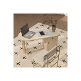 klubeconcept Liva Çekmeceli Dolaplı Çalışma Masası Bilgisayar Masası %100 MDF 90x60x75 cm
