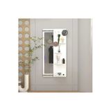 Klubeconcept Mdf Aynalı Duvar Rafı Sürgülü Çok Amaçlı Düzenleyici Ve Dekoratif Aksesuar 150X45