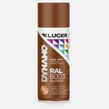 Kluger Dynamo Akrilik Düz Sprey Boya Açık Kahve RAL 8003 400 ML