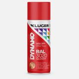 Kluger Dynamo Akrilik Düz Sprey Boya Bayrak Kımızı RAL 3020 400 ML