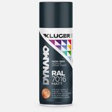 Kluger Dynamo Akrilik Düz Sprey Boya Mat Antrasit RAL 7016 400 ML