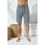 Kly 122B Penye Battal Büyük Beden Tek Şort - 4XL - Antrasit