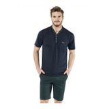 Kly 2109 Erkek Şortlu Pijama Takım