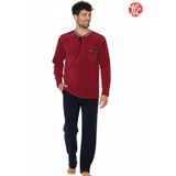 Kly 3023 Erkek Polar Triko Yaka Pijama Takımı
