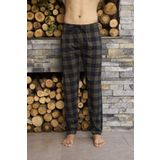 Kly Ekose Desen %100 Pamuk Tek Alt Pijama
