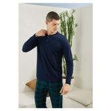 Kly Ekose Desen Pamuk Erkek Pijama Takım