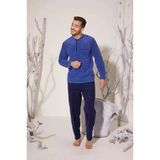 Kly Erkek Midi Yaka Polar Pijama Takımı 7306