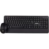 KM-6176 Offıcal Siyah Kablosuz Combo Q Multimedia Klavye + Mouse Set