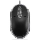 KM-6809 Işıklı Optik Mouse, USB Girişli, Mavi/siyah - Renkli