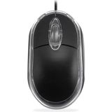 KM-6809 Işıklı Optik Mouse, USB Girişli, Mavi/siyah