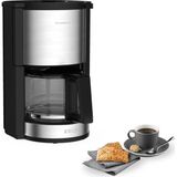 KM321 Proaroma Plus Filtre Kahve Makinesi, 10 Fincan, 1100W, Paslanmaz Çelik Detaylı