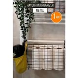Kmetal Asılabilir havlupan düzenleyici havluluk kurutma sepeti tuvalet kağıdı organizeri kanguru