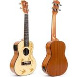 Kmise Concert Boy Elektro Akustik Ukulele