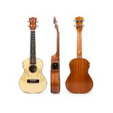 Kmise Eq24A Profesyonel Elektro Akustik Concert Ukulele+Kılıf Ve Pena Hediyeli