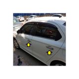 Kml34tuning55 Citroen C Elysee Krom Kapı Kolu 2011-2023 Paslanmaz Çelik 8 Parça