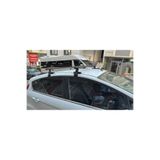 Kml34tuning55 Ford Fiesta 2005-2025 Alüminyum Siyah Renk Orjinal Tip Oluksuz Tip Port Bagaj Tavan Çıtası Ara Atkı Barı