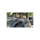 Kml34tuning55 VW Bora 1998-2006 Alüminyum Gri Renk Orjinal Tip Oluksuz Tip Port Bagaj Tavan Çıtası Ara Atkı Barı bisiklet taşıma