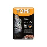 Kmrsfres Tomi 4 Adaet Kedi Kaz - Ciğer Pouch Mama 100GR