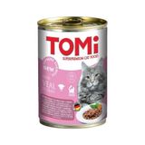 Kmrsfres Tomi Kedi Buzaği Etli Yaş Mama 400 gr x 6 Adet - Sebze
