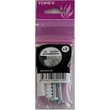 Kms-1099 Klozet Montaj Seti (2'Er Adet Trifon Vida+Dübel+Plastik Pul)