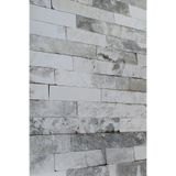KMS HOME 3 Boyutlu Eskitme Taş Desen Hava Alabilen Silinebilir Duvar Kağıdı 5 M²