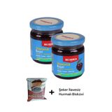KMS HOME Koska Diyabetik Reçel Şeker İlavesiz Vişne Reçeli 240 Gr x 2 Adet