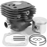 Kmtmak Husqvarna 365 Motorlu Testere Silindir Piston Nikasil Kaplama Conta 48mm(ALP PİSTONLU) Kesim Motoru Gömlek piston